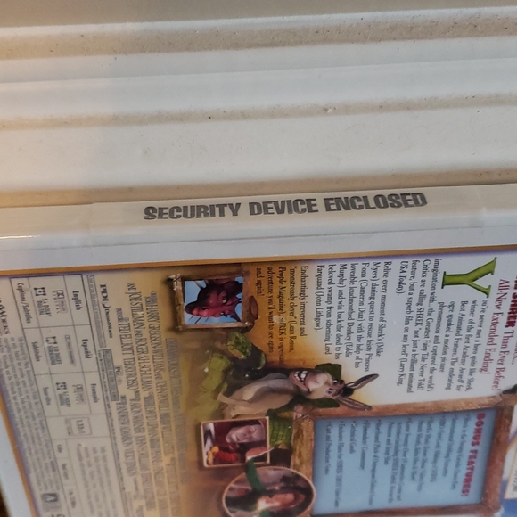 💖HP💖 Shrek (New DVD 2003) Eddie Murphy Cameron Diaz. Brand New Sealed! - Picture 3 of 6